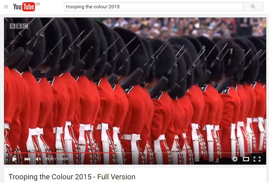 Antique Bayonet Missing At Trooping The Colour.
